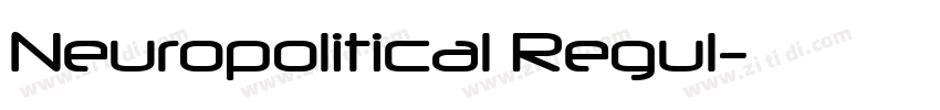 Neuropolitical Regul字体转换